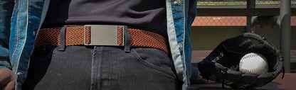 SnapTi Titanium Buckle & Belt (Adapts to waist sizes from 28 to 42 inches)