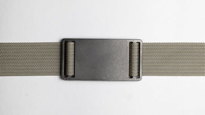 SnapTi Titanium Buckle & Belt (Adapts to waist sizes from 28 to 42 inches)