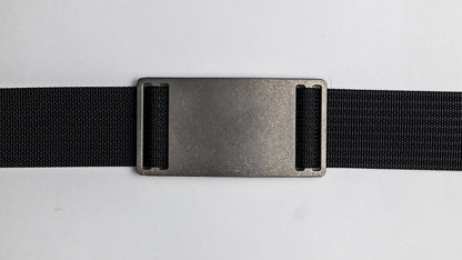 SnapTi Titanium Buckle & Belt (Adapts to waist sizes from 28 to 42 inches)