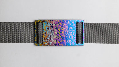 SnapTi Titanium Buckle & Belt (Adapts to waist sizes from 28 to 42 inches)